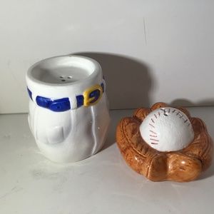 Baseball Theme Salt and Pepper